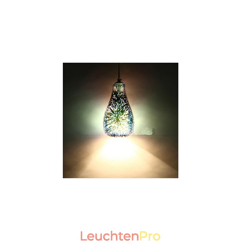 Einfache Tischleuchte 3D Glas Kreativ Pendelleuchte C