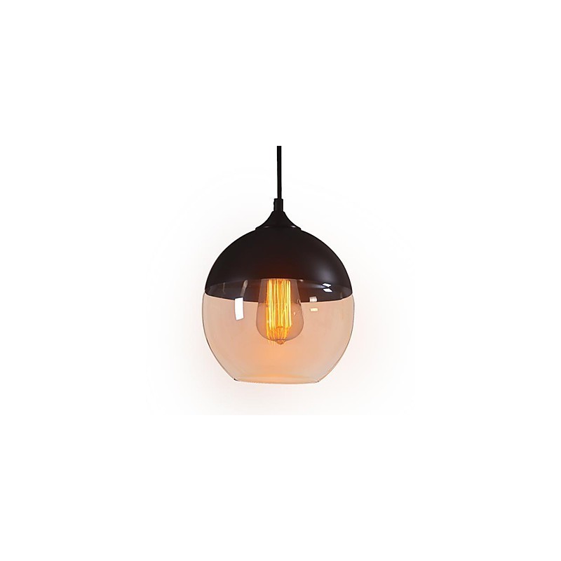 WestMenLights Moderne Vintage-Deckenpendelleuchte aus Glas, 200 mm Durchmesser