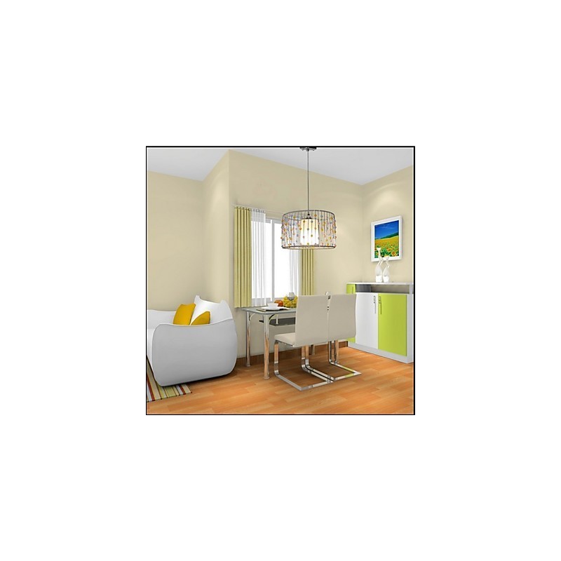 Der einzelne Kopf der Lampe besteht aus zylindrischen Perlen.