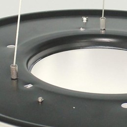 5Moderne zeitgenössische Malerei Metall Pendelleuchte