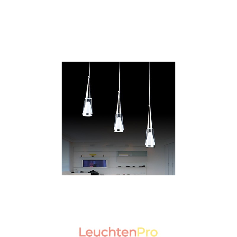 3 Lichter Pendelleuchte Modern Zeitgenössisch Metall