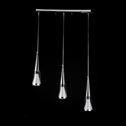 3 Lichter Pendelleuchte Modern Zeitgenössisch Metall