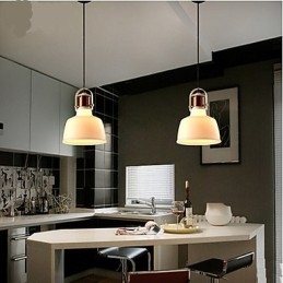 Schlichtes modernes Kunstglas