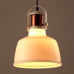 Schlichtes modernes Kunstglas