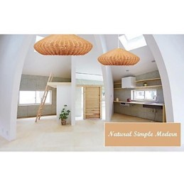 Moderne, zeitgenössische Pendelleuchte aus Metall im Landhausstil