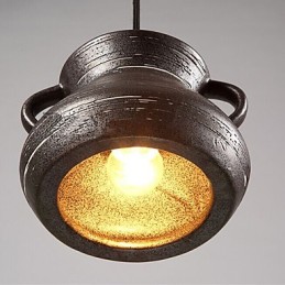 Persönlichkeit Retro Keramik Hängende Teehaus Kronleuchter lampe