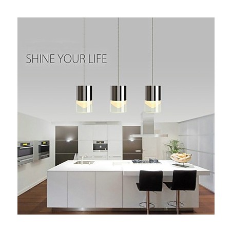 3 Lichter Pendelleuchte Modern Zeitgenössisch Metall 3 Lichter Pendelleuchte Modern Zeitgenössisch Metall