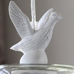 Einzelkopf-Entenküken Vögel Glas-Kronleuchter Mahlzeiten Kronleuchter