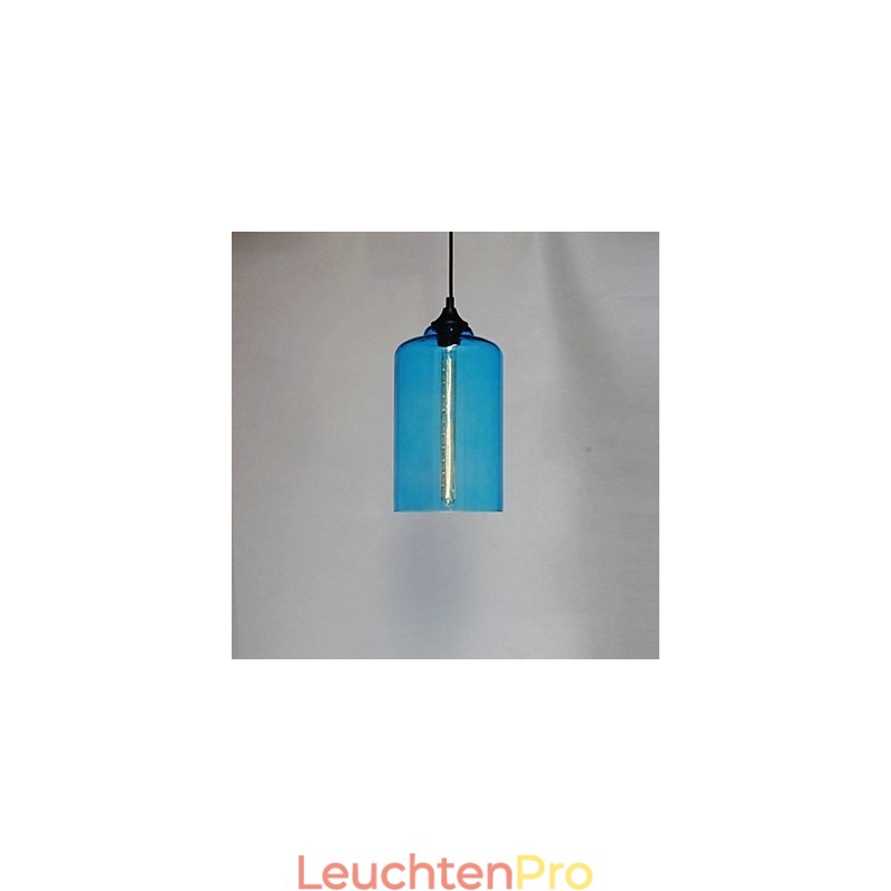 Flaschendesign-Anhänger 1 Licht Prägnante Eisenmalerei