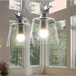 Amerikanischen Stil Retro Kreative Single Head Glas lampe die Nordic Cafe