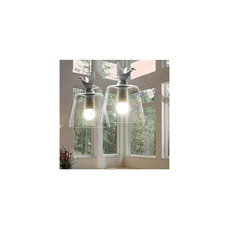 Amerikanischen Stil Retro Kreative Single Head Glas lampe die Nordic Cafe