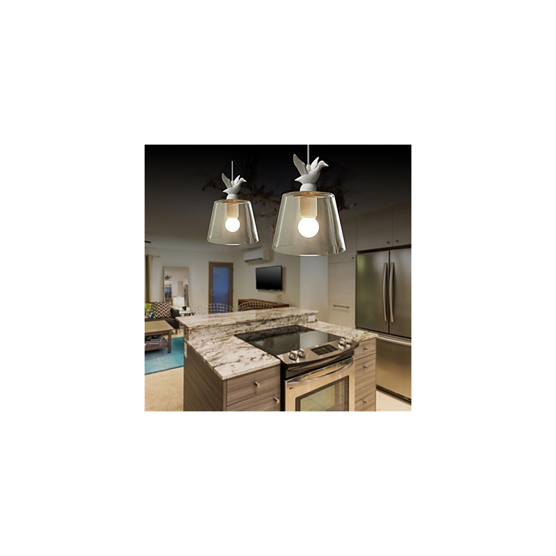 Amerikanischen Stil Retro Kreative Single Head Glas lampe die Nordic Cafe
