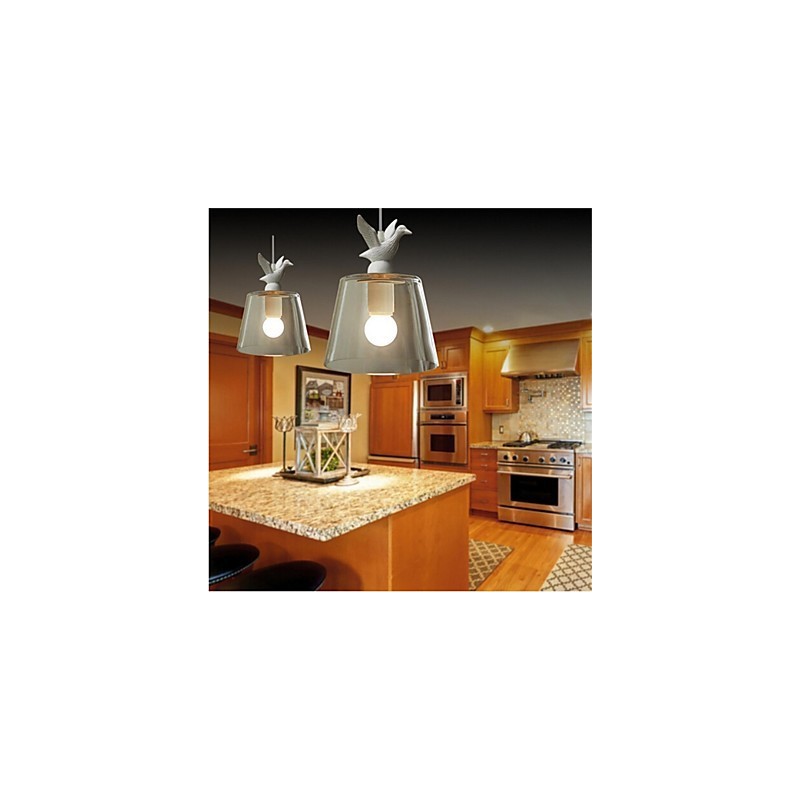 Amerikanischen Stil Retro Kreative Single Head Glas lampe die Nordic Cafe
