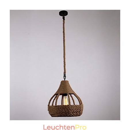 Rope 1-flammige Pendelleuchte Country Rope 1-flammige Pendelleuchte Country