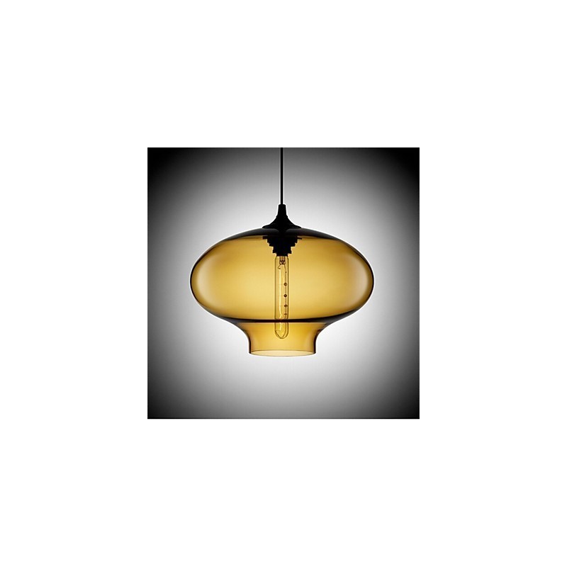 Retro Kreative Einkopf Glas Pendelleuchte Cafe Im Goldfischglas