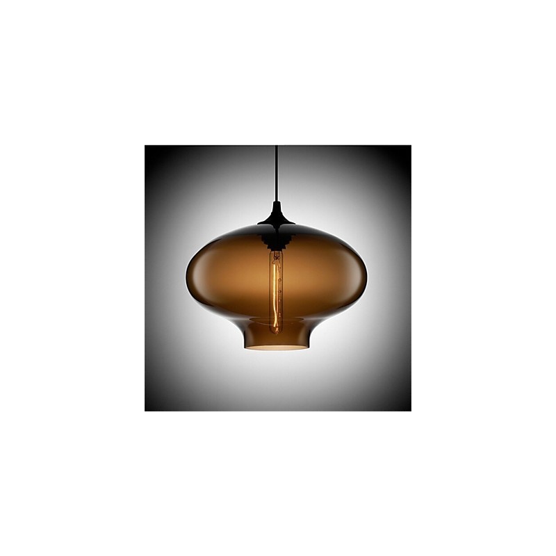 Retro Kreative Einkopf Glas Pendelleuchte Cafe Im Goldfischglas