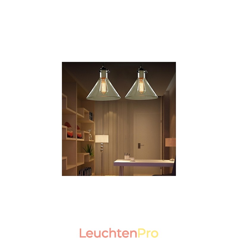 Amerikanischen Stil Retro Kreative Single Head Glas lampe die Nordic Cafe