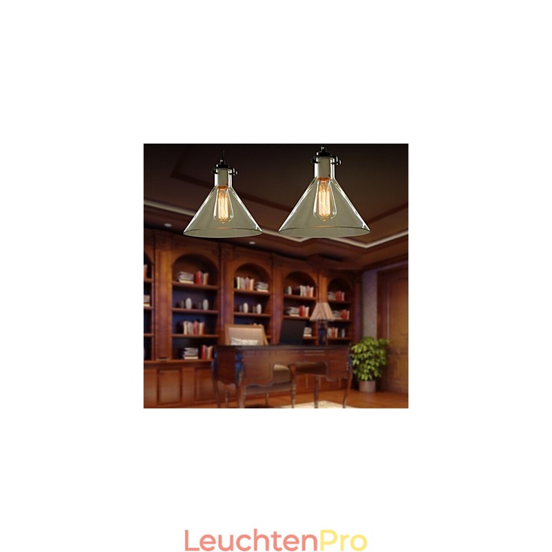 Amerikanischen Stil Retro Kreative Single Head Glas lampe die Nordic Cafe