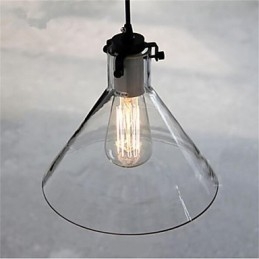 Amerikanischen Stil Retro Kreative Single Head Glas lampe die Nordic Cafe
