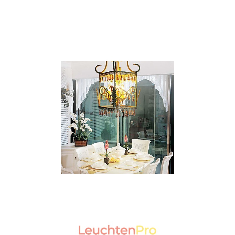 Ländlichen von Europa Typ Droplight Amerikanischen Land Rechteckige Shell Lampe Veranda Lampe