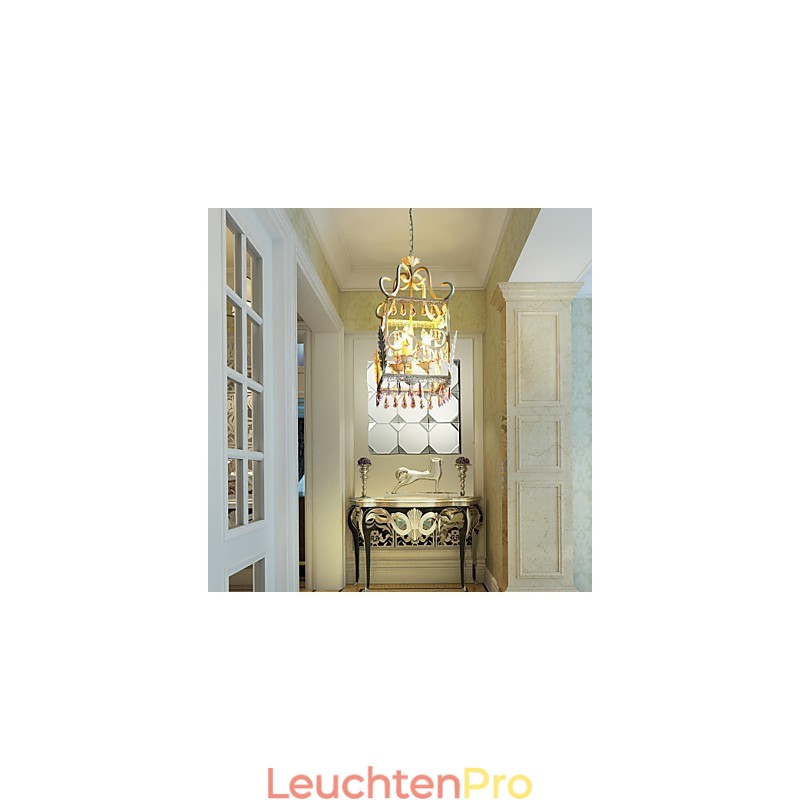Ländlichen von Europa Typ Droplight Amerikanischen Land Rechteckige Shell Lampe Veranda Lampe