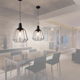 Rustikale Lodge Retro Country Mini Stil Malerei Metall Pendelleuchte Garage