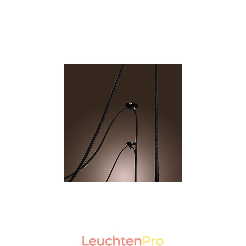 Kronleuchter Vintage Design Glühbirnen inklusive Wohnzimmer 10 Lichter Pendelleuchte