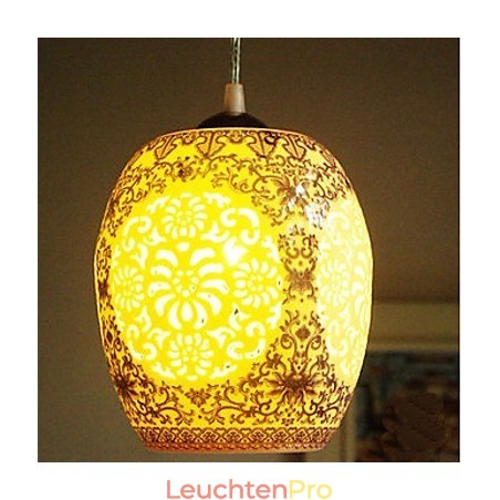 Retro Keramik lampe lampe Treppe Blau Single Head Kronleuchter Kreative Retro Keramik lampe lampe Treppe Blau Single Head Kronleuchter Kreative