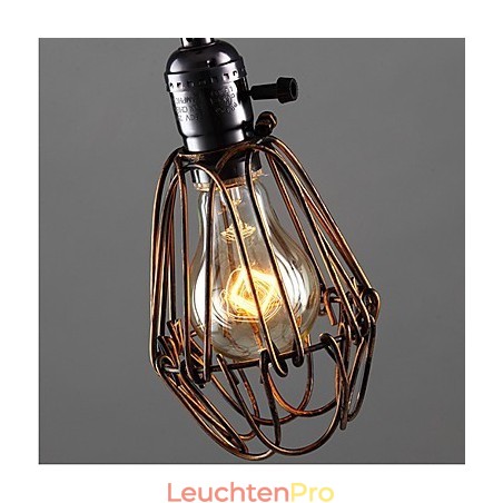 Amerikanischen Land Industrielle Wind Lampe Retro Kleine Kronleuchter Eisen Käfig Amerikanischen Land Industrielle Wind Lampe Retro Kleine Kronleuchter Eisen Käfig