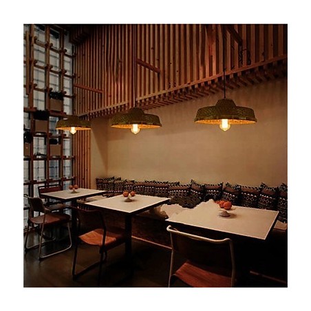 1 Kopf des Americange Museum Creative Bamboo Strohhut Light Simple 1 Kopf des Americange Museum Creative Bamboo Strohhut Light Simple