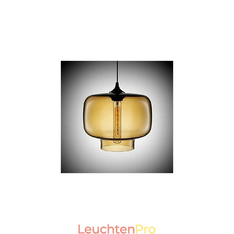 Flaschendesign-Anhänger 1 Licht Prägnante Eisenmalerei