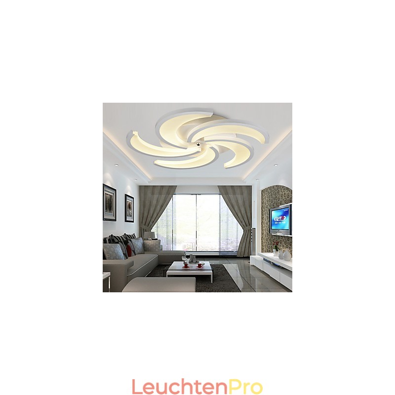 Moderne Lampe aus Acryl
