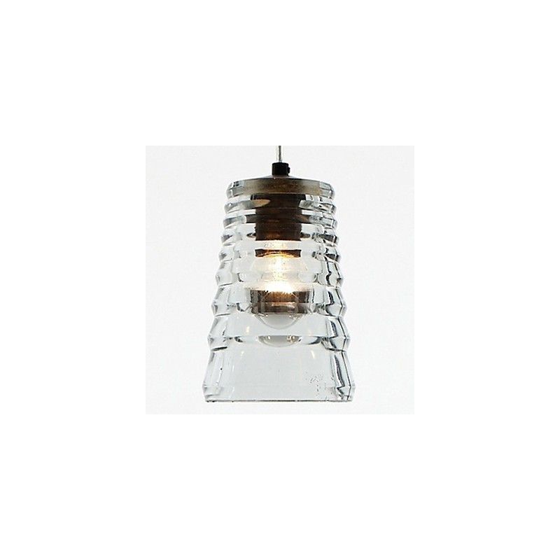 Moderne zeitgenössische Pendelleuchte aus Glas