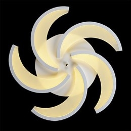 Moderne Lampe aus Acryl