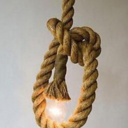 Pendelleuchte 1 Licht Amerikanischen Landhausstil Retro Originalität Lampe Metall