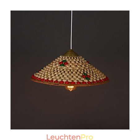 Kaffee Bambus Hüte Hut Kronleuchter Lampe Kaffee Bambus Hüte Hut Kronleuchter Lampe