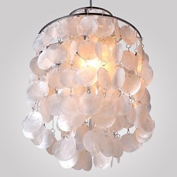 Moderne Pendelleuchte im zeitgenössischen Mini-Stil aus Chrom
