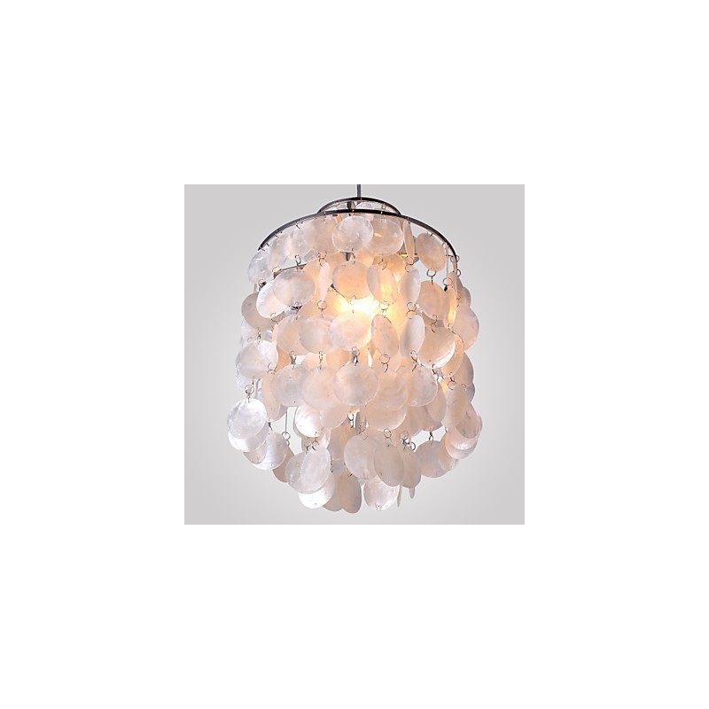 Moderne Pendelleuchte im zeitgenössischen Mini-Stil aus Chrom