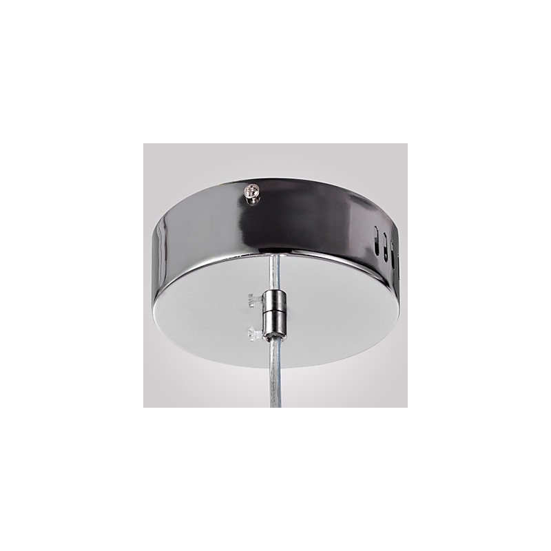 Moderne Pendelleuchte im zeitgenössischen Mini-Stil aus Chrom