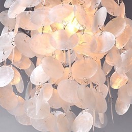 Moderne Pendelleuchte im zeitgenössischen Mini-Stil aus Chrom