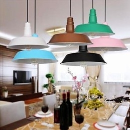 Einzelkopf-Hängelampe Loft Topflampe Hängelampe
