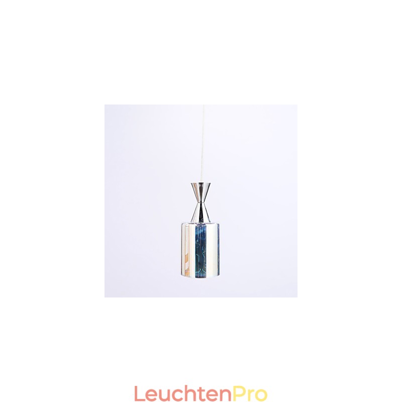 Dream Lasergravur verchromte Pendelleuchte L