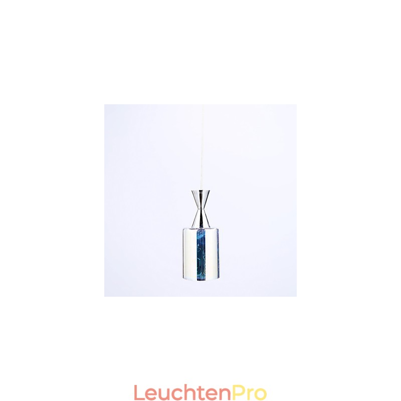 Dream Lasergravur verchromte Pendelleuchte L