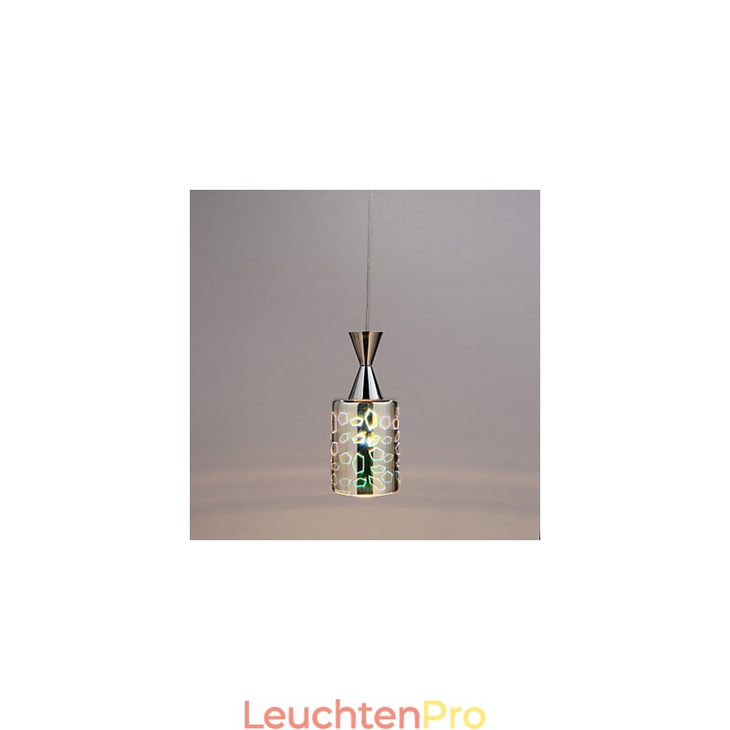 Dream Lasergravur verchromte Pendelleuchte L