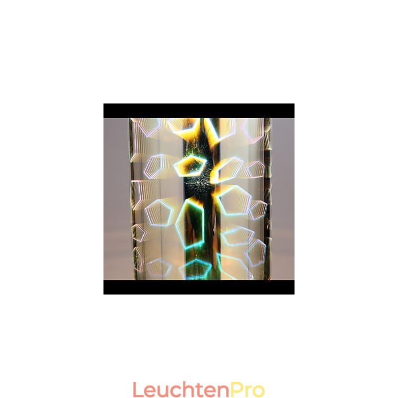 Dream Lasergravur verchromte Pendelleuchte L