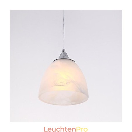 Moderne Pendelleuchte mit drei Lichtern, länglicher Baldachin und Weinkelch Moderne Pendelleuchte mit drei Lichtern, länglicher Baldachin und Weinkelch