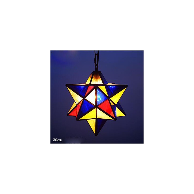 30CM Künstlerische Individualität Kreative Veranda Moderne Sterne Droplight Lampe