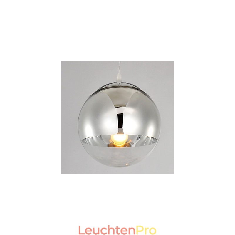 Pendelleuchte mit 1 Licht in Kugelform