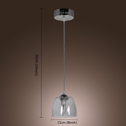 Moderne Pendelleuchte im schlichten Design
