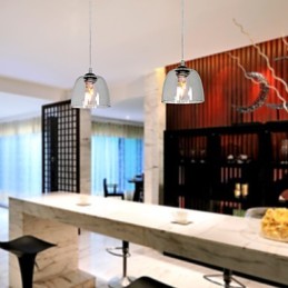 Moderne Pendelleuchte im schlichten Design
